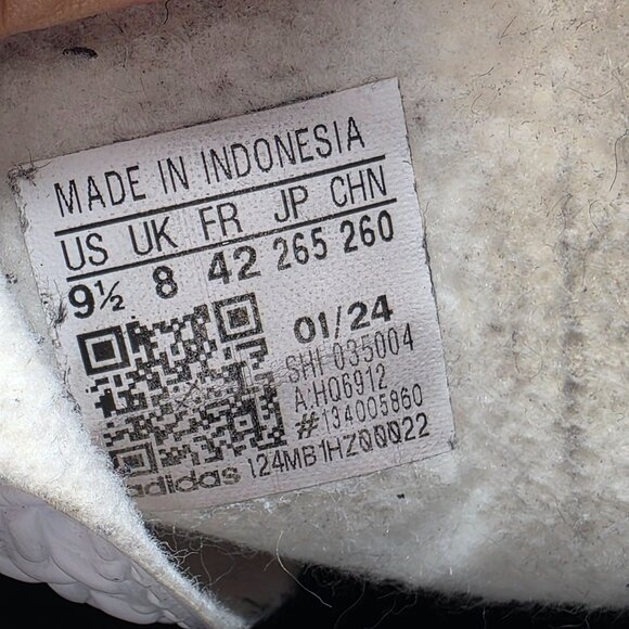 Adidas Gazelle Bold Womens Size 9.5 Black White Platform Sneakers Shoes HQ6912 - Picture 7 of 13